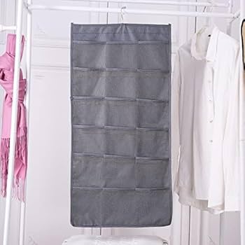 Dustproof Storage Hanging Bag Underwear Socks Double-sided Storage Organizer Household Wardrobe Dormitory Storage Accessories