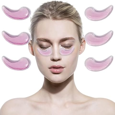 Eye Pad, Gel Eye Pad, Cooling Eye Pads, Gel Eye Mask,Gel Ice Pack, Cooling Ice Eye Masks, Hot Cold Eye Mask, Eye Ice Pack, Gel Eye Mask for Puffy Eyes, Migraine (10) Cover