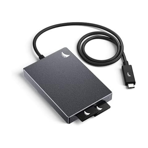 Angelbird - SD Dual Card Reader - for SD Memory Cards - UHS-I and UHS-II - Fast Data Transfer and Uninterrupted File Offloading Cover