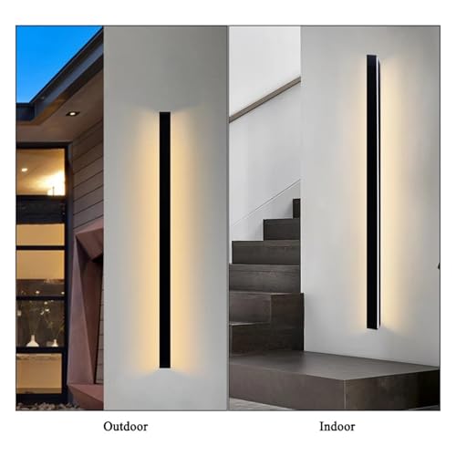 Lámpara de pared de diseño nórdico con iluminación LED premium y acabado impermeable B Style 7
