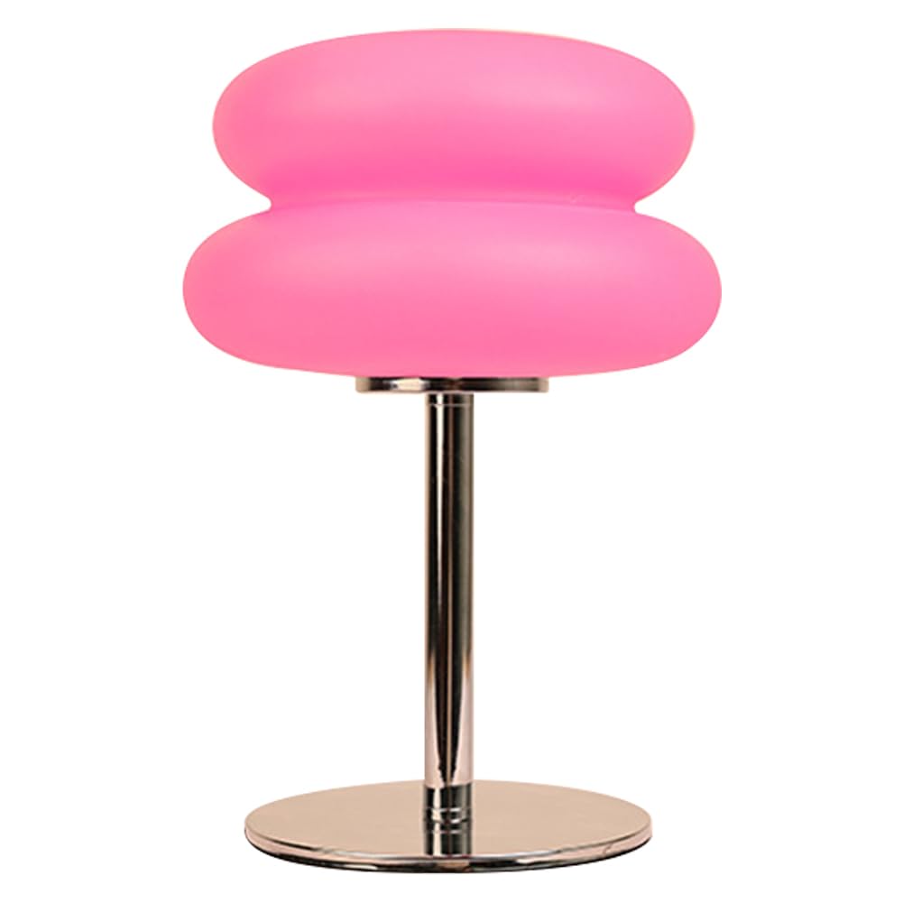 RuiDay Mushroom Table Lamp, Vintage Table Lamp with 3 Color Dimmable Modes, Retro Macaron Color Bedside Table Lamp, Atmosphere Led Night Light Home Decor for Bedroom Living Room (Purple)