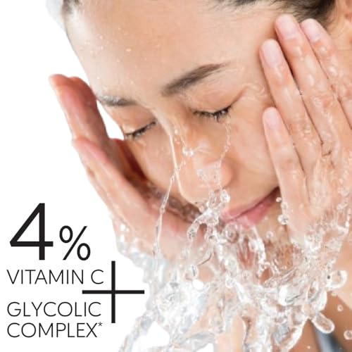 Image of Streax Skin Bright & Shine Face wash cleanser, 50 ml| 4% Vitamin C & Glycolic Serum Complex| Face wash for man & woman| Vitamin C face wash|SLES & Paraben Free| All skin types