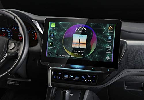 Jvc Kw-Z1000W Bluetooth Car Stereo Receiver With Usb Port –10.1" Floating Touchscreen Hd Display, Am/Fm Radio - Mp3 Player - Double Din - Waze-Ready With Apple Carplay Or Android Auto (Black) #TOP4