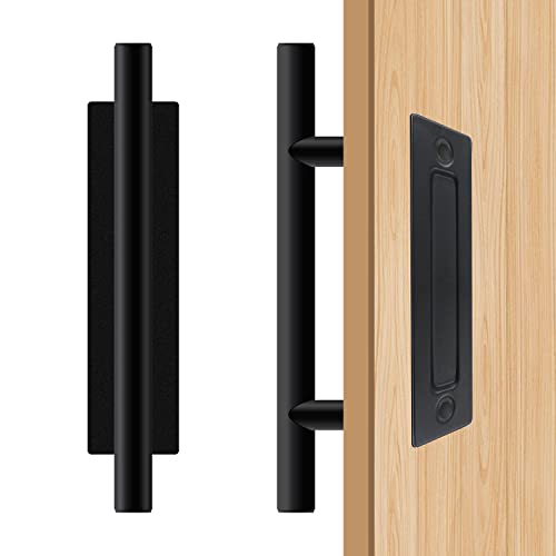 DOITOOL T-Griff Schloss - Verriegelbarer Garagentorgriff Aus Zinklegierung