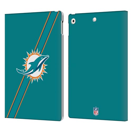 Protégez votre iPad 10.2 des rayures avec l'étui cuir NFL Miami Dolphins