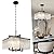 Black Chandeliers for Dining Room, 16" Square Modern Adjustable Pendant Lights for Kitchen Island,Crystal Light Fixture for Entryway Over Table