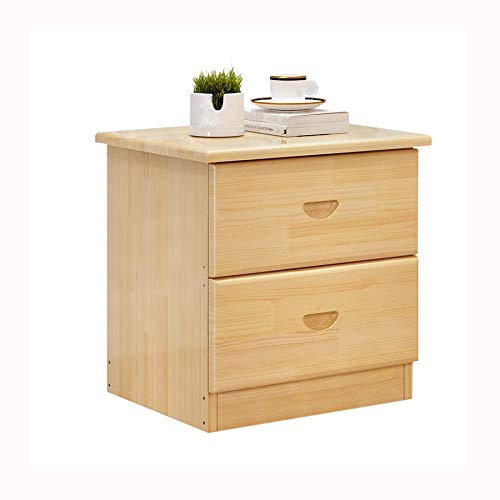 DDYYDS All Solid Wood Bedside Cabinet Minimalist Small, Shelf Household Mini Locker Bedroom