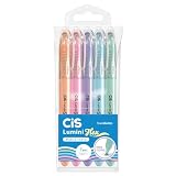 CIS Lumini Flex Pastel Marca Texto - Estojo com 5 cores pastel