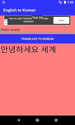 Translate English to Korean Translator