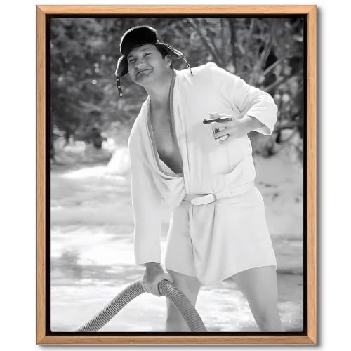 B.B.F MAKE Funny Comedy Movie Framed Canvas Wall Art for Bathroom & Dorm