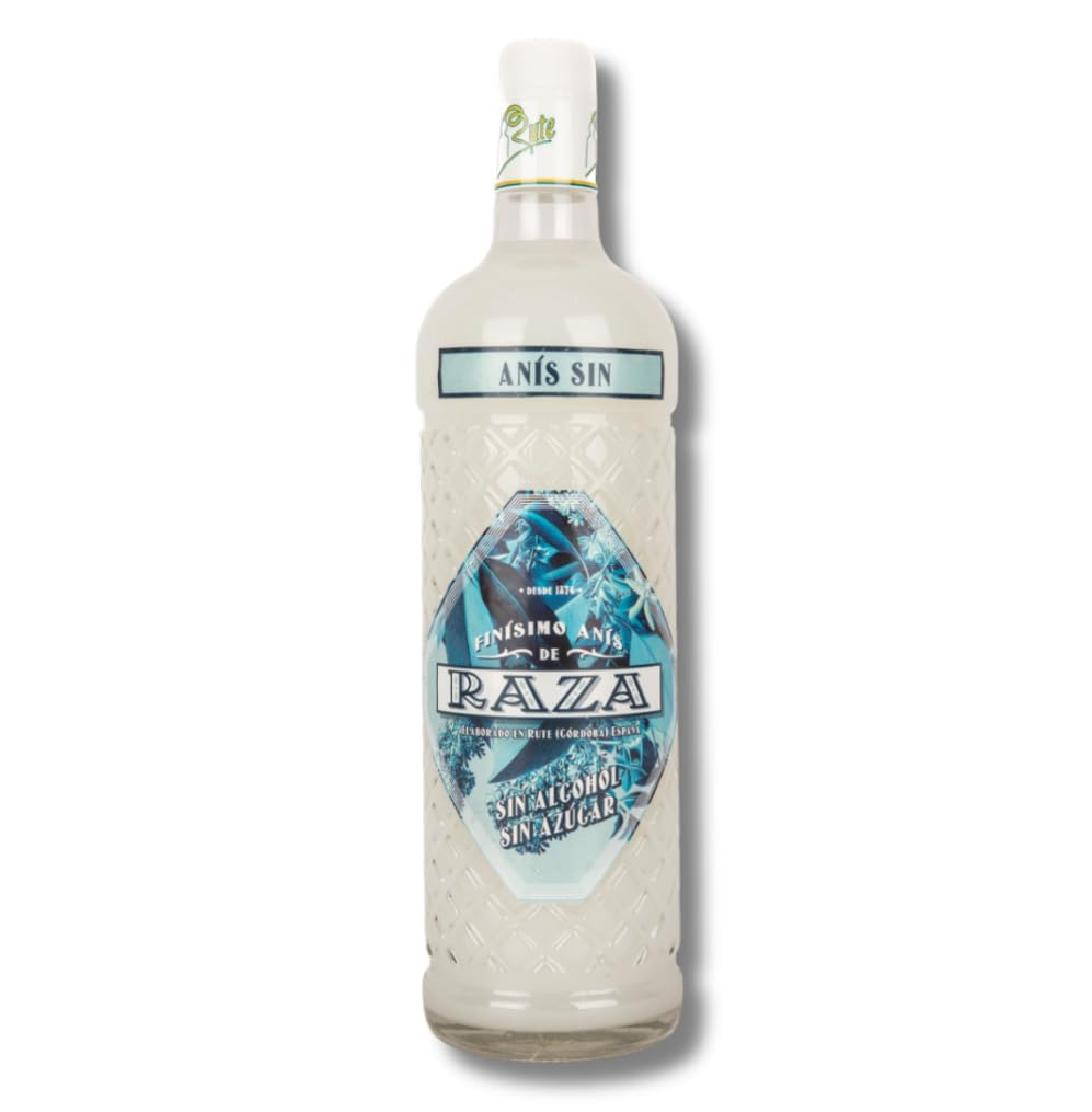 Anís SIN Alcohol y SIN Ázucar, Bebida Tradicional Familiar, 1L