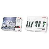 Märklin 29792 ‐ Digital-Startpackung Ice 2, Spur H0 Modelleisenbahn, viele Soundfunktionen, mit Mobile Station und C-Gleis Schienen & 24802 - Digitale C-Gleis-Ergänzungspackung D2, Spur H0