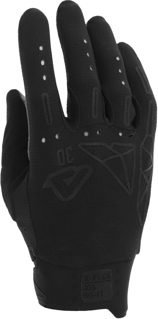 Acerbis X-Flex 2.0 Rękawice motocrossowe, czarny/zielony, M