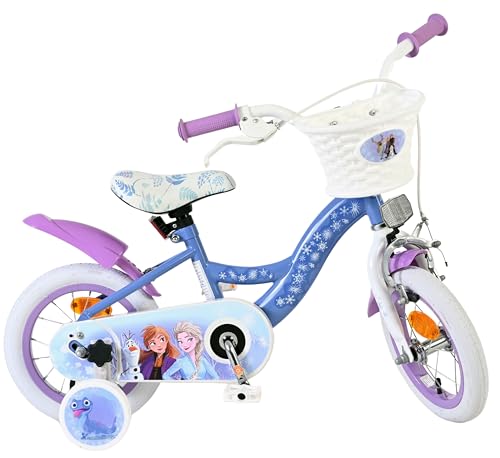 Volare Frozen II 12 Velo Enfant Design 2025 pour Apprendre a Rouler