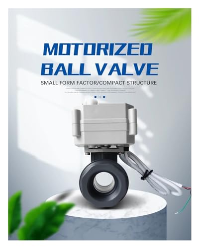 Válvula de bola de 1" para automatizar sistemas de riego y control de agua DN25 3