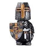 Fuwraixis Caballero Enano Adorno de jardín, Decoración para de la Oficina en casa