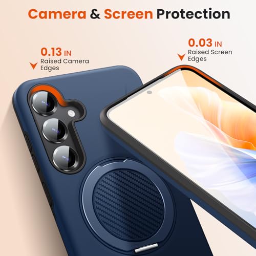 Imuruktek for Samsung Galaxy S25 Plus Case/S24 Plus Case with Stand Blue by Imuruktek - Used condition - Image 6
