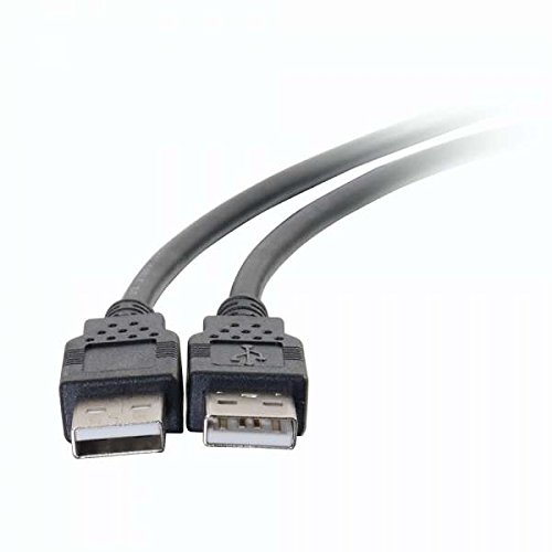 C2G Usb Cable, Usb Panel Mount, Usb 2.0 Cable, Usb A To A Cable, 3.28 Feet (1 Meter), Black, Cables To Go 28105 #TOP3