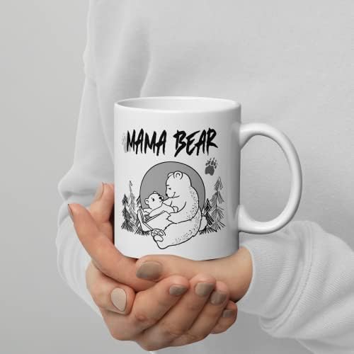 Mama Bear Mug, Mummy Mug Mama Bear New Presents for Mum Novelty Mugs Women from Daughter Christmas Gift Funny Present Mothers Day Gifts Best mom Gift Mother Birthday Gifts Mum Pregnant Mum Mug Gifts