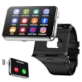 Domars Orologio Intelligente Uomo Donna,2,88" Smartwatch 5G con Chiamate Bluetooth e Notifiche, 100+ Modalità Sportive, Monitor Cardiaco, GPS e Doppia Fotocamera,Android e iOS (Argento)