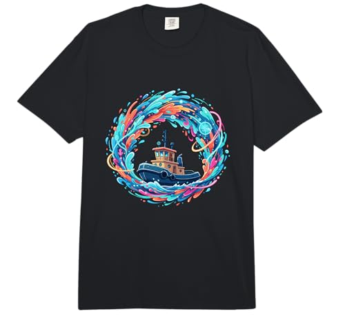 Colorful Tugboat T-Shirt