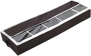 PRETYZOOM Top Portable Shoe Storage Box Foldable Organizer for Closet Stackable Non-woven Shoe Case for Home and Dorm Price In India