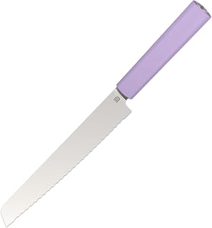 7.5" Serrated Bread Knife for Homemade Bread, AR-RPM9 Steel & Innovative Wavy Edge, Professional Serrated Knife for Sourdough Bread Cake, Gift for Baker Home Chefs