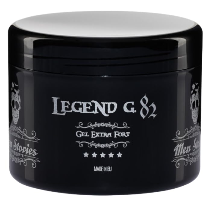 Gel extra fort Men Stories Legend G82 500ml contre les cheveux indisciplinés