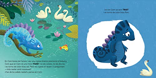 Miniatura 4 de Emocions De Tots Colors: Llibre De Cartoné Per A Bebès En Català - Contes Per A Nens De 2 Anys Per A Aprendre Colors I 8 Emocions Sin Coleccion