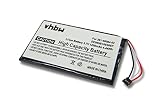 vhbw batería Compatible con Garmin Nüvi 3700, 3750, 3760, 3760T, 3790, 3790T navegador (1200mAh, 3,7V, polímero de Litio)