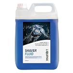 Liquipak Shaver Fluid 5L – Lemon Scented, Fast-Drying Alcohol-Based Cleaner with Lubricants for Electric Shavers, Effective Cleaning & Fresh Scent