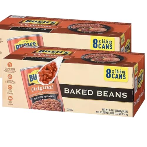 Original Baked Beans, 16.5 oz Cans, 8 Count (8 Count(2 Pack))