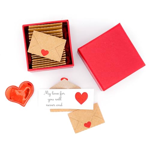 Image of Mini Love Notes card with envelopes: Love cards for Mother's Day, I love you for boyfriend, girlfriend, Wife, Mom from daughter,son, Dad, Love notes for her, love you cards for him, i love you gifts for him