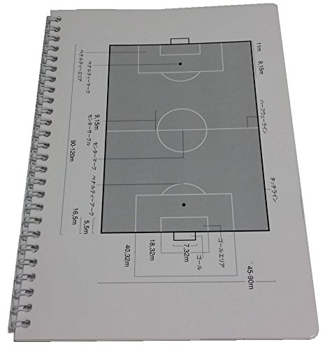 サッカー作戦ノート（メモ帳）　A6サイズ　20冊 楽天市場】サッカーノート A6 2冊セット 50P 日本製 ポケット