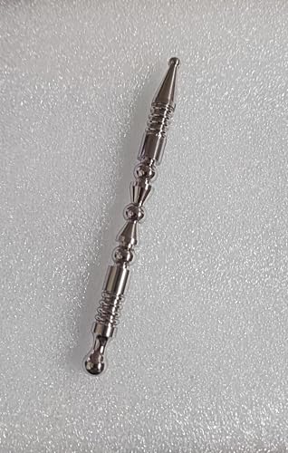 Image of Stainless Steel Acupressure Massage Tool, Therapeutic Design, Reflexology Point Stimulator