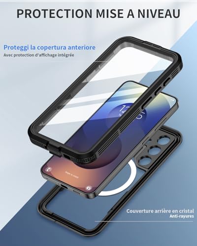 Coque Samsung S25 étanche antichoc MagSafe intégrale waterproof - 4