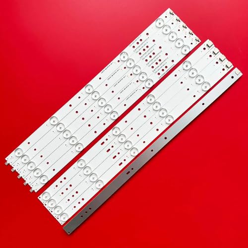 Tiras de retroiluminación LED 43 pulgadas para repuesto de pantallas 43PFS4112 de 842,5 mm 5