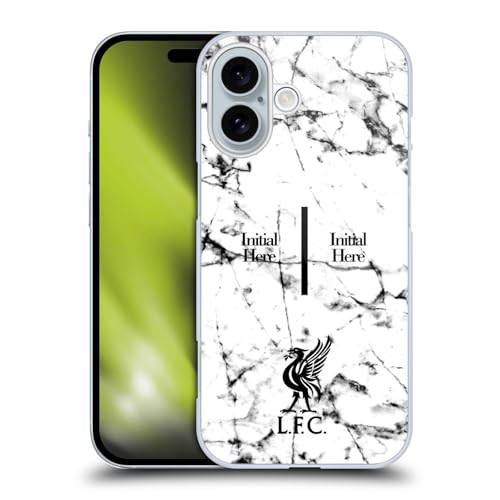 Coque Liverpool FC en marbre personnalisée pour Apple iPhone