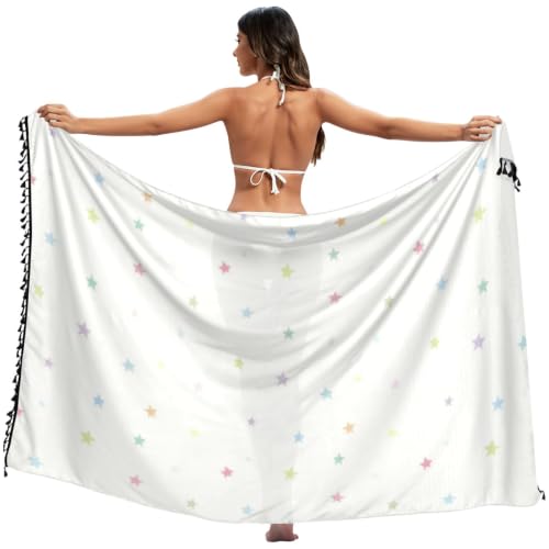 Pareo para traje de baño holgado que disimula y aporta frescura