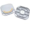 Wheel Alignment Tool Turn Plates, 2 Wheel Durable Car Front End Wheel Alignment Turntable Turn Plates Tools (with Angle Meter and Pointer)
