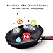 Wok Pan with Lid & Spatula, 12.5