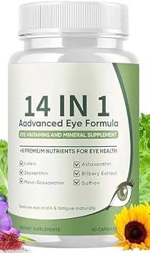Advanced Eye Formula - Eye Vitamins, Nourish Eyes, 1pcs