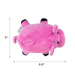 Outward Hound Fattiez Pig Plush Squeaky Dog Toy, Small - Image 6