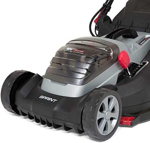 Sprint 2x18V (36V) Lithium-Ion 44cm Cordless Lawn Mower 440P18V, Powered by Briggs & Stratton, up to 640 m2, Including 2x 5Ah Battery and Dual Charger, 5 Years Warranty