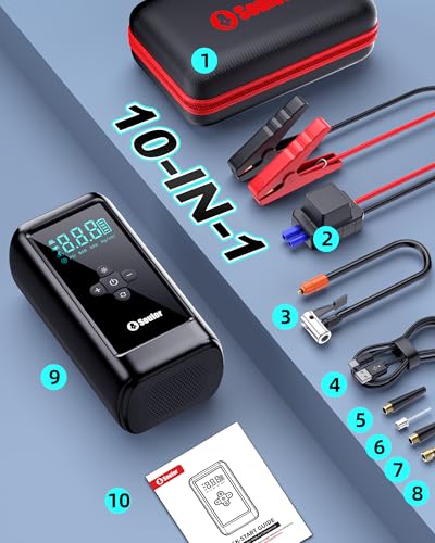Soulor Jump Starter and Air Compressor
