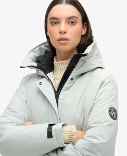 Superdry Para Mujer. W5011732A Parka Acolchada De Ciudad Gris (Xs), Casual, SintéTico - 3