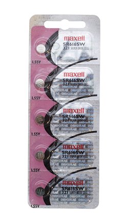 EuroTool Maxell Energizer #321 - Batería (5 unidades) Cover