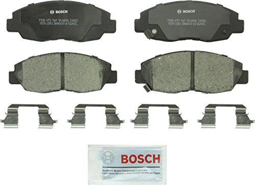 BOSCH BC465A QuietCast Premium Ceramic Disc Brake Pad Set - Compatible with Select Acura EL; Honda Civic; FRONT by Bosch - Used condition - US$28.04