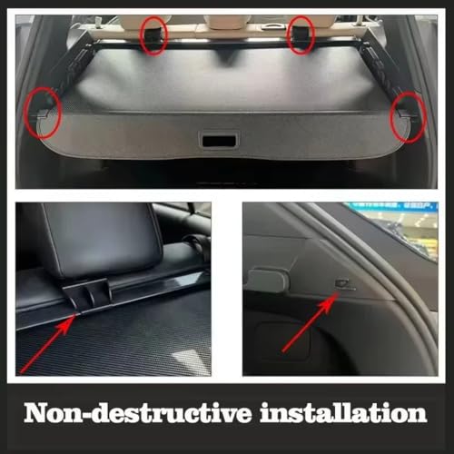 Cubierta de maletero retráctil para Ford Kuga: evita miradas y protege tu carga 6