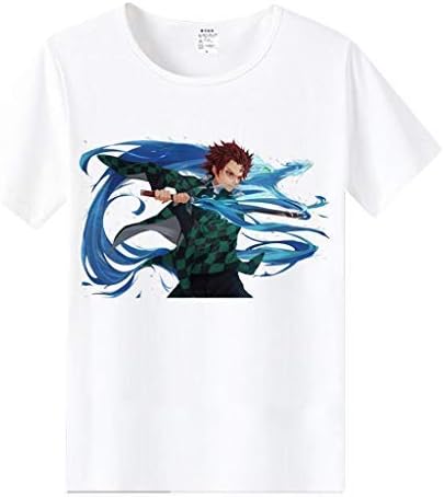Amazon 鬼滅の刃 Tシャツ 子供 キッズ かわいい 子供服 春夏 アニメ プリント ホワイト 半袖 女の子 男の子 柔らかい 誕生日 プレゼント イベント 衣装 鬼滅の刃 グッズ 炭治郎 善逸 禰豆子 義勇 伊之助 Tシャツ カットソー 通販